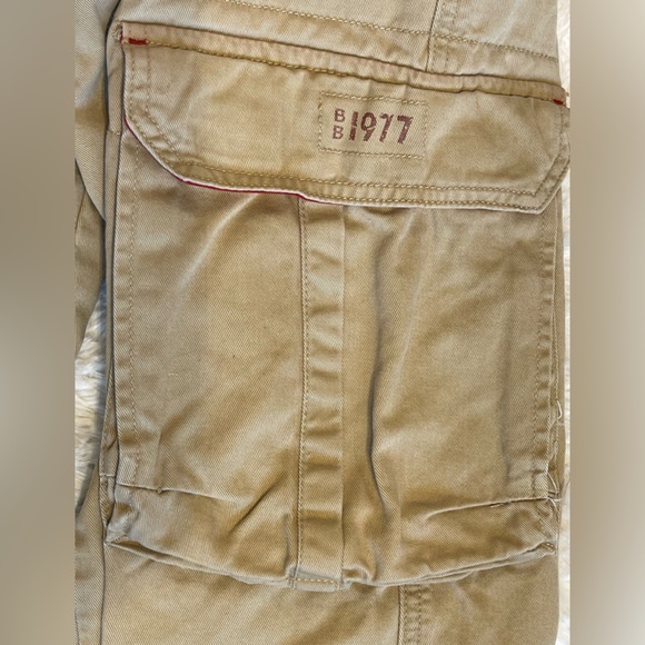 Vintage Bugle Boy size 32x34 khaki cargos - Picture 9 of 9